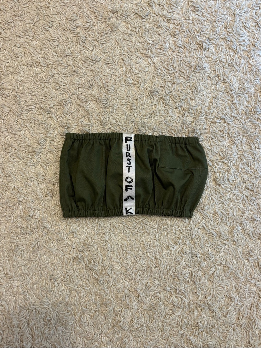 LF Green Crop Top